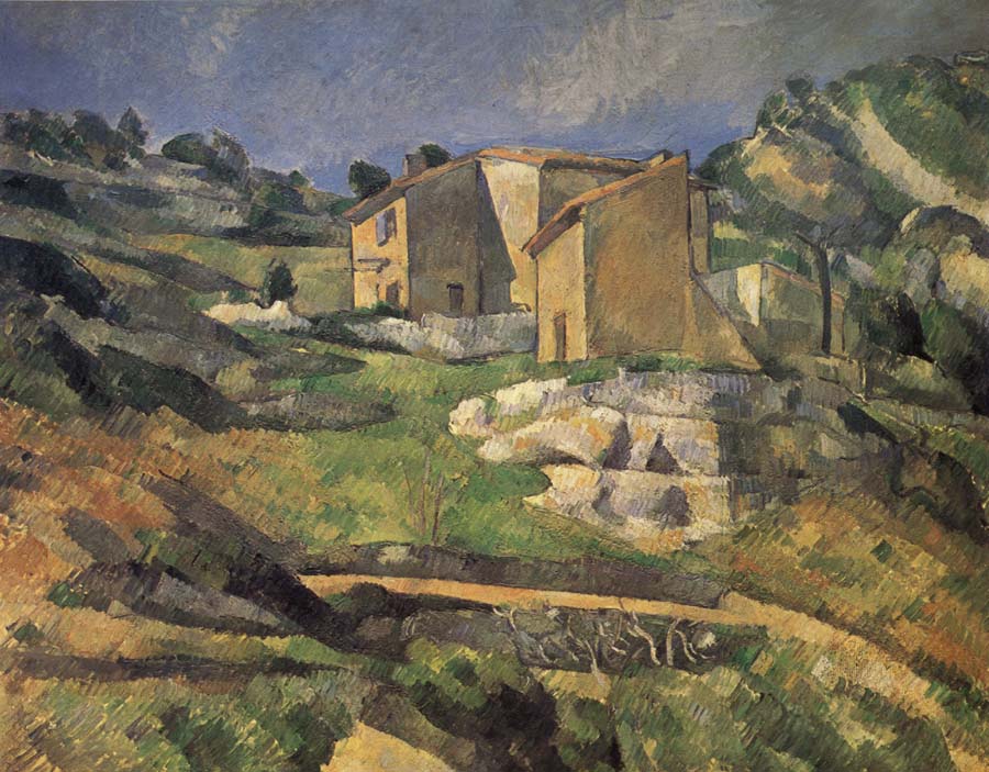 Paul Cezanne Maisons a L-Estaque